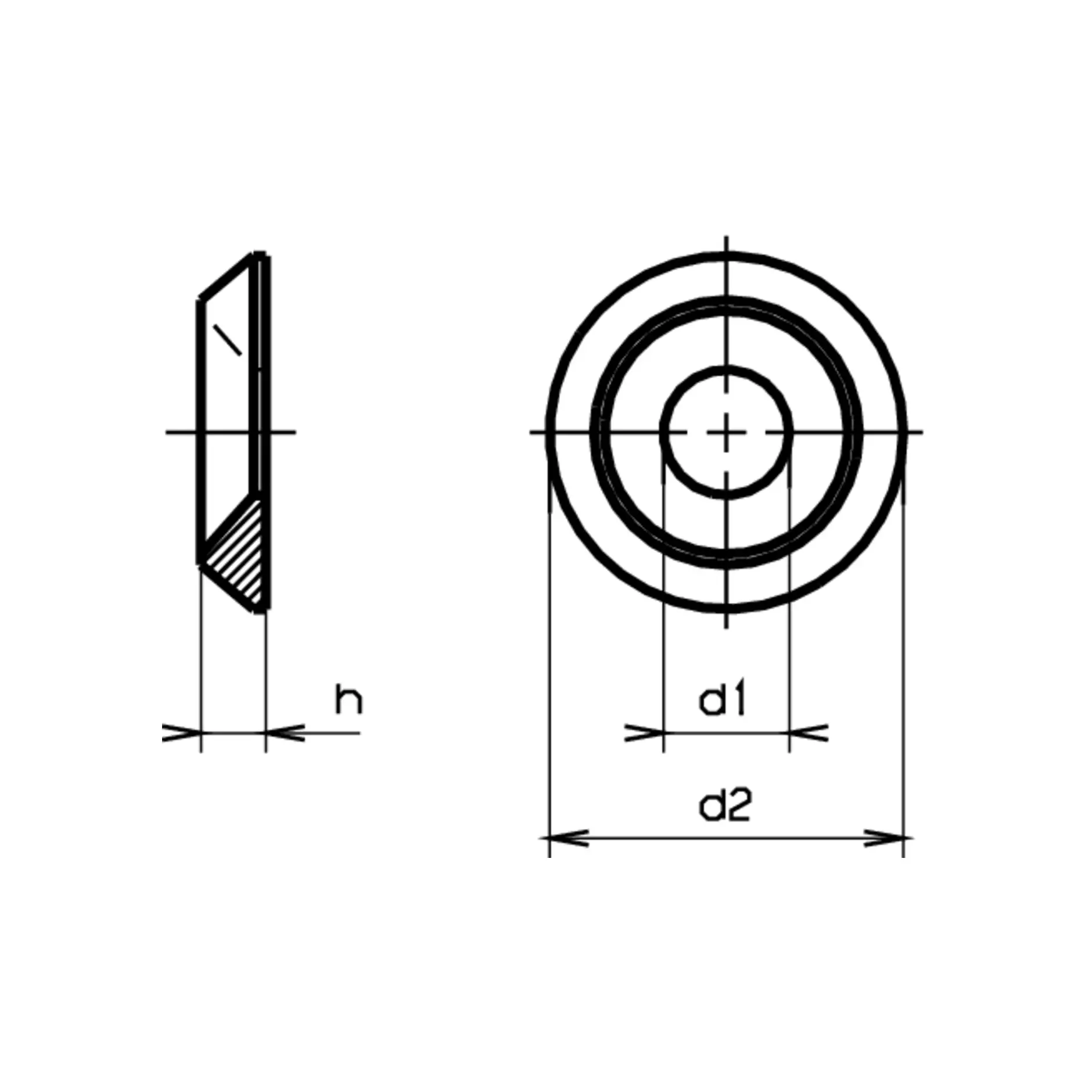 Rondelles pour vis � t�te fra SN 213912