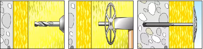 fischer Dämmstoffhalter Kunststoff DHK 45