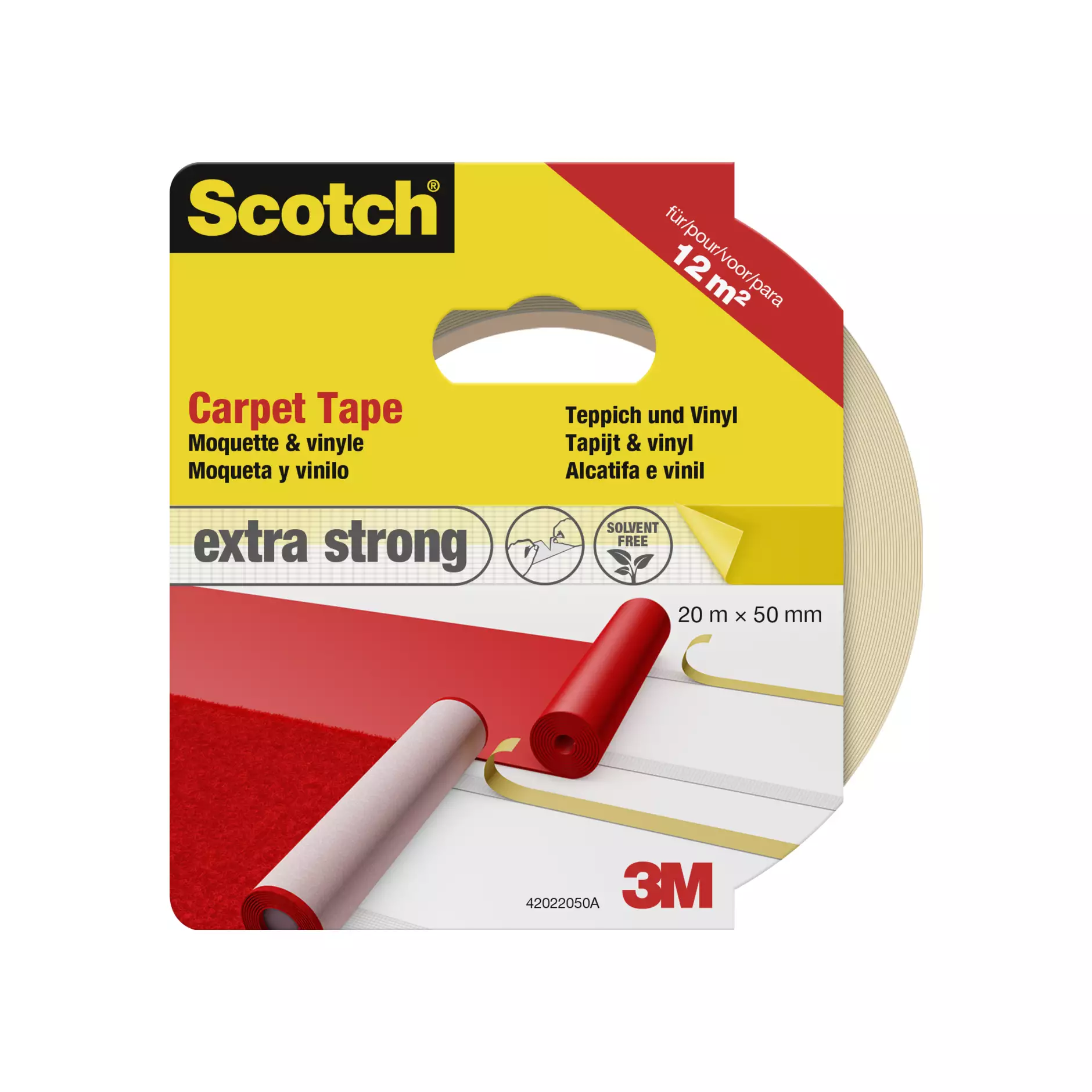 Scotch Extra Strong Carpet Tape 42022050A CFIP