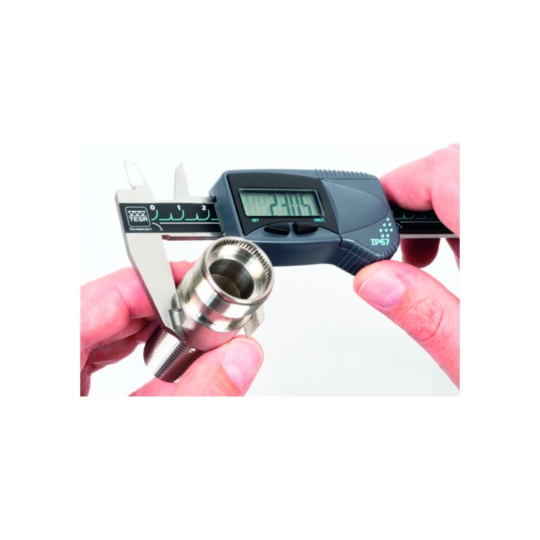 TESA TECHNOLOGY Digitale Messuhr DIALTRONIC, 0,001 mm,⌀ 60 mm, IP54