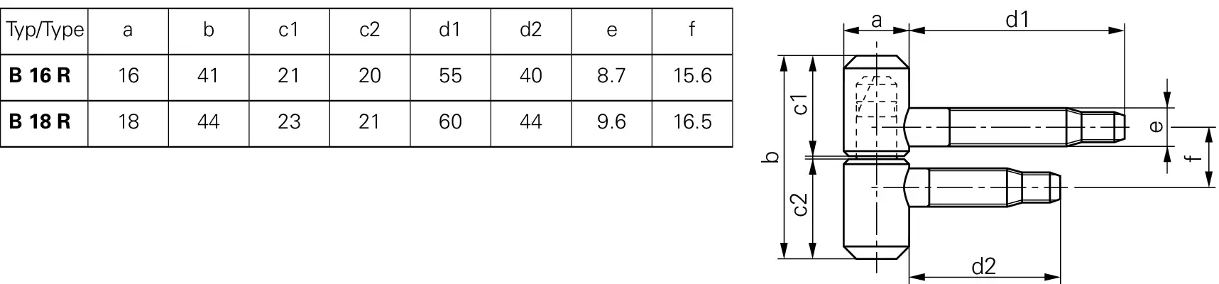 SFS Türband 2-teilig Rahmen B16 - B18