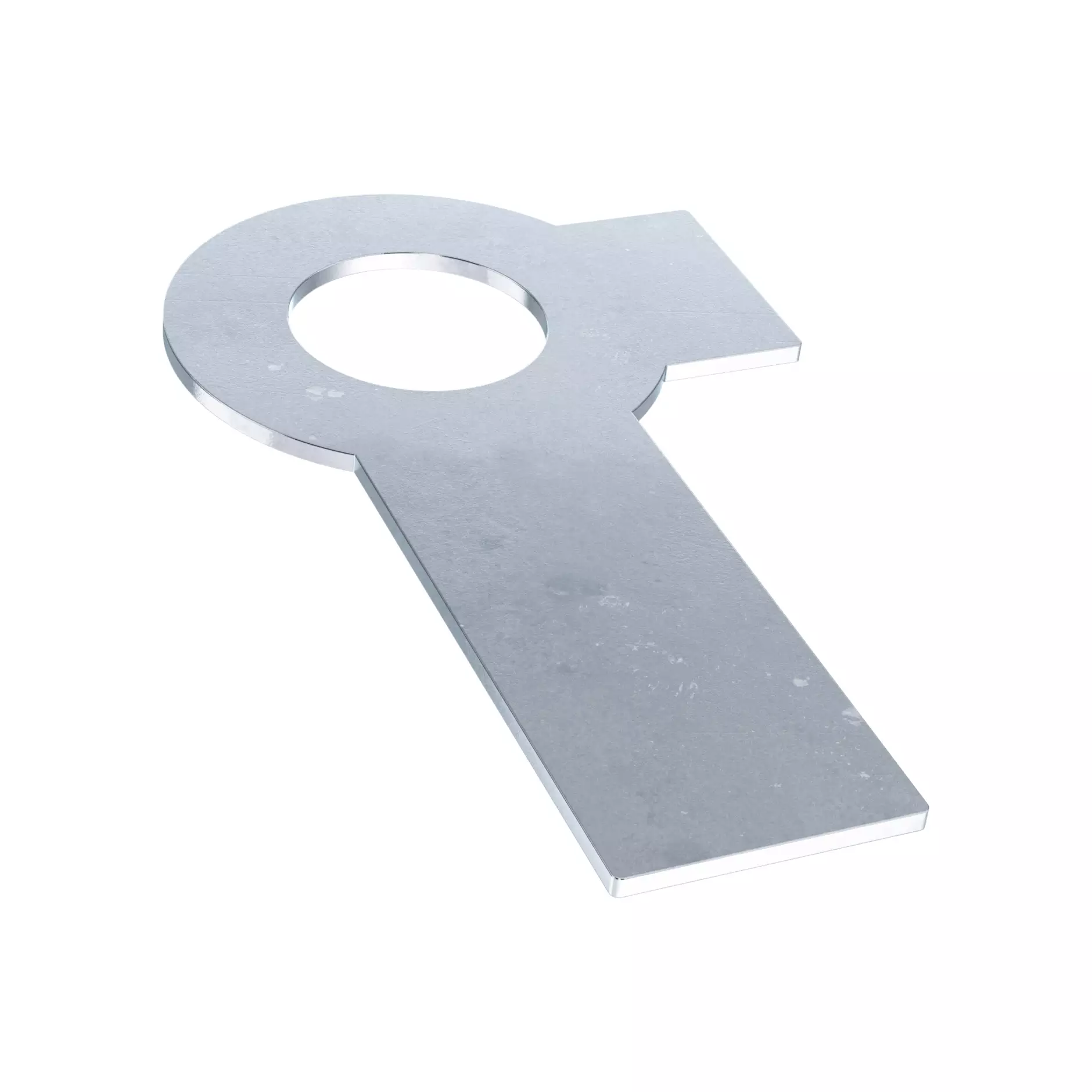 Sicherungsbleche mit 2 Lappen DIN 463