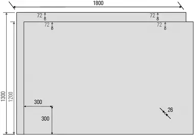 SFS Vordachsystem medium komplett VDS 60-Medium